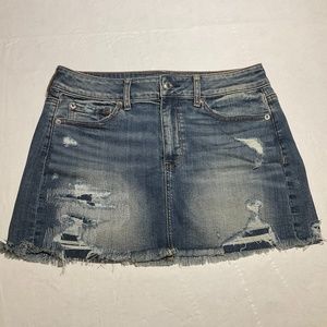 American Eagle Super Stretch Denim Skirt